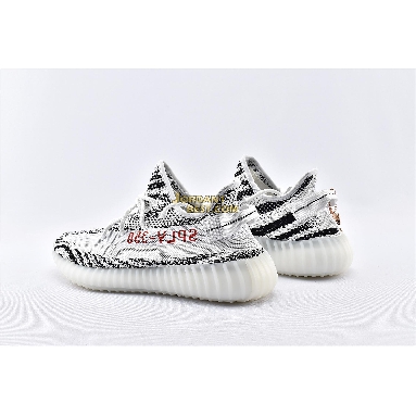 fake Adidas Yeezy Boost 350 V2 "Zebra" CP9654 White/Core Black-Red Mens Womens Unisex Shoes replicas On Sale Wholesale