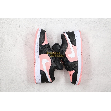 AAA Quality 2020 Air Jordan 1 Low GS "Pink Quartz" 554723-016 Womens dark smoke grey/white-pink quartz Shoes replicas On Wholesale Sale Online