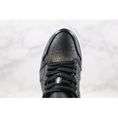 top 3 fake Air Jordan 1 Low GS Retro "Black Patent White" 553560-002 Mens Womens black/white Shoes replicas On Wholesale Sale Online