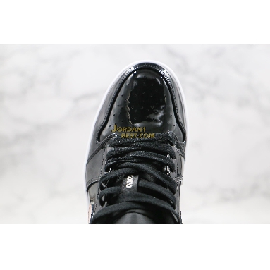 top 3 fake Air Jordan 1 Low GS "Metallic Gold" 554723-032 Mens Womens black/metallic gold-white-gum Shoes replicas On Wholesale Sale Online