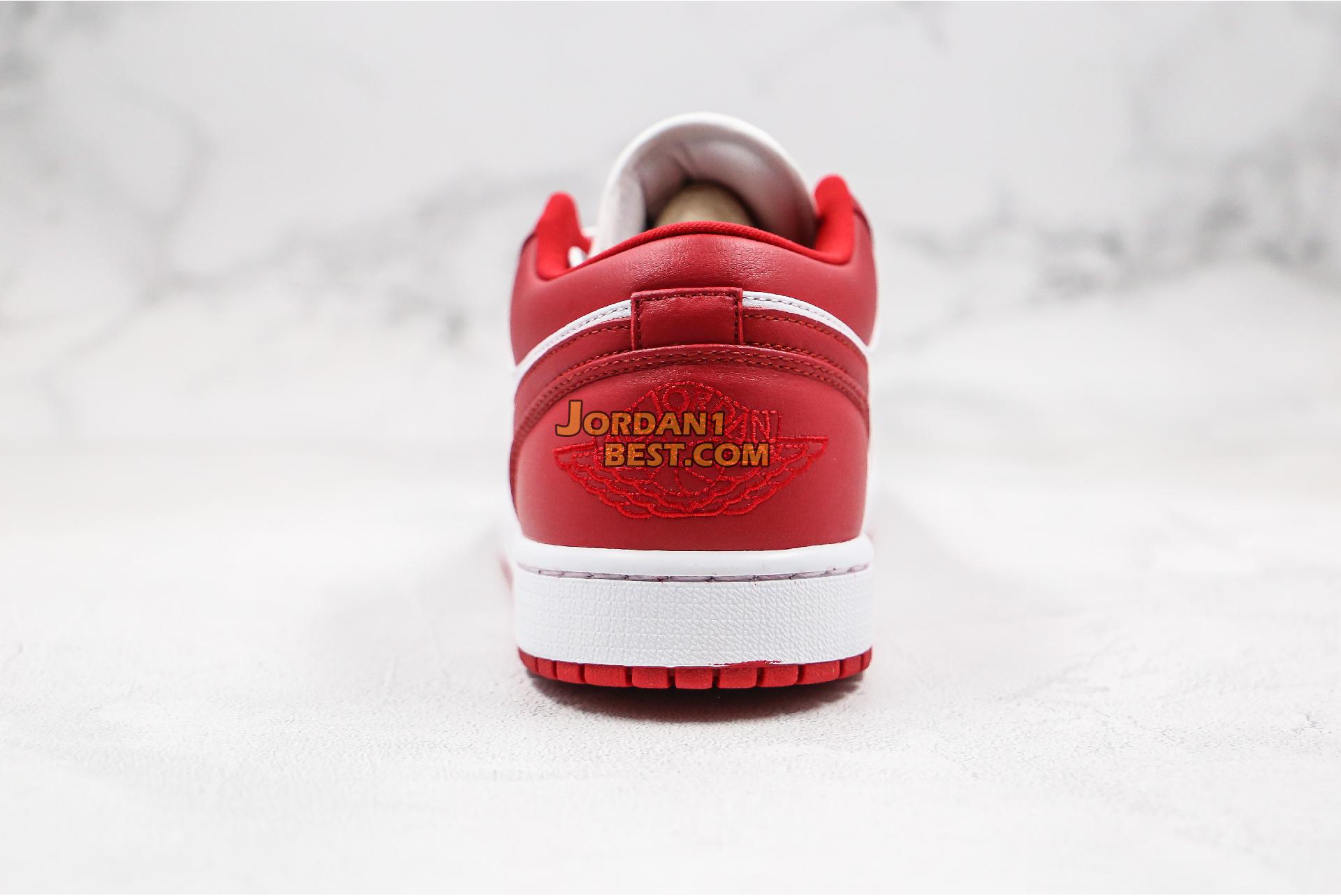 Air Jordan 1 Low "Gym Red" 553558-611 Mens Womens