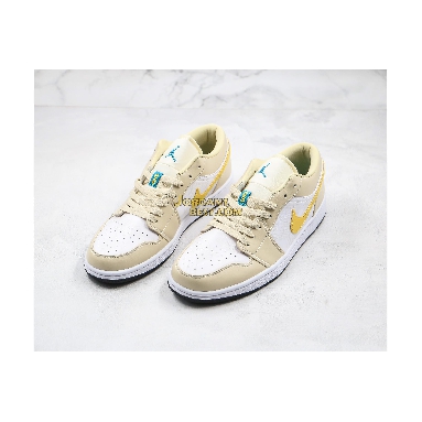 best replicas 2020 Air Jordan 1 Low "Palm Tree" CK3022-107 Mens Womens light orewood brown/amarillo-white-laser blue Shoes replicas On Wholesale Sale Online
