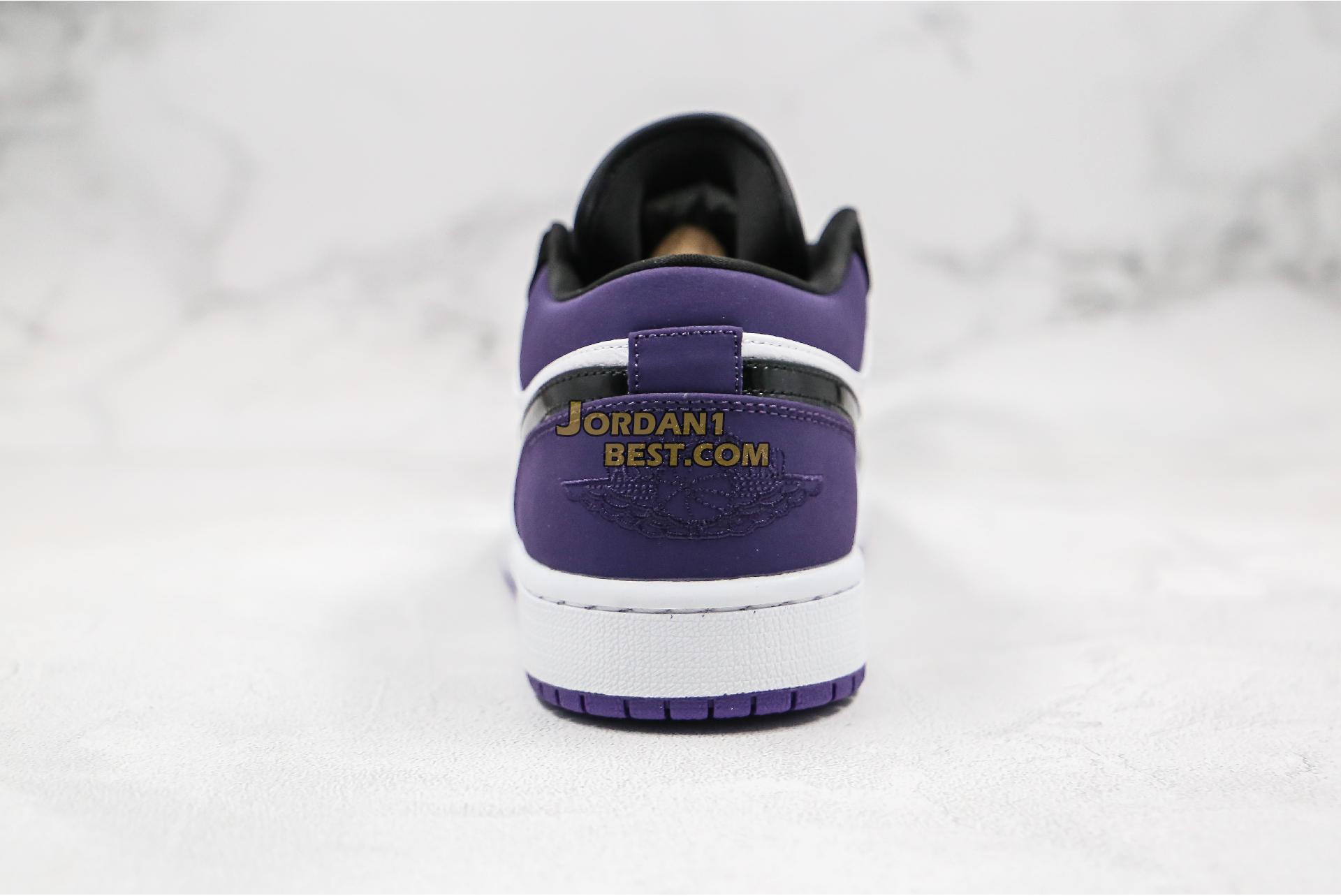 2019 Air Jordan 1 Low "Court Purple" 553558-125 Mens Womens