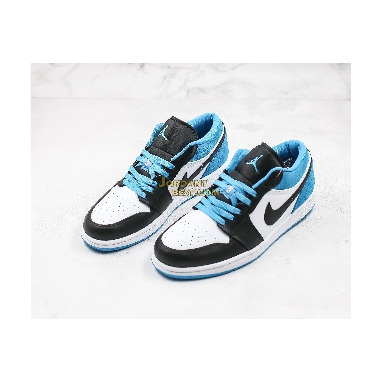 top 3 fake 2020 Air Jordan 1 Low "Laser Blue" CK3022-004 Mens Womens black/black-laser blue-white Shoes replicas On Wholesale Sale Online
