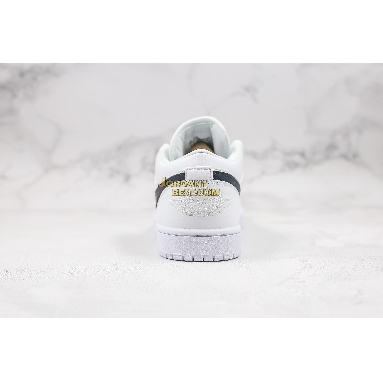 fake 2019 Air Jordan 1 Low "White Obsidian" 553558-114 Mens Womens white/obsidian Shoes replicas On Wholesale Sale Online