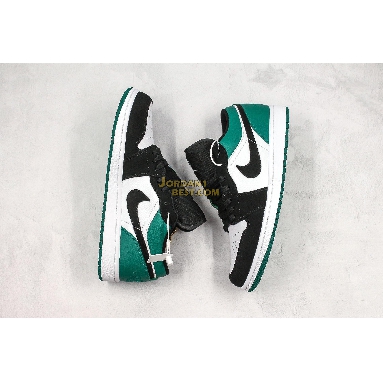 fake Air Jordan 1 Low "Mystic Green" 553558-113 Mens Womens white/black-mystic green Shoes replicas On Wholesale Sale Online