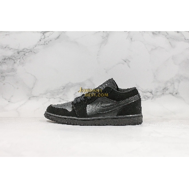 best replicas Air Jordan 1 Low Retro "Triple Black" 553558-025 Mens Womens triple black/black Shoes replicas On Wholesale Sale Online