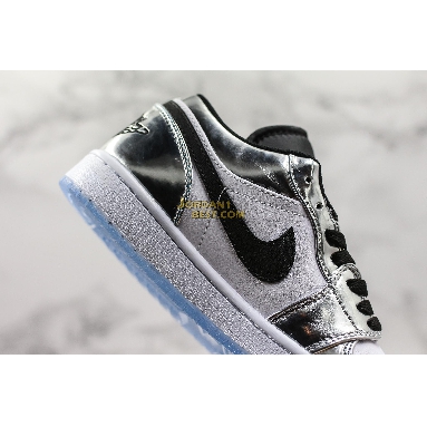 top 3 fake Air Jordan 1 Low Retro "Pass the Torch" AQ7476-016 Mens Womens chrome/white-turbo green-black Shoes replicas On Wholesale Sale Online