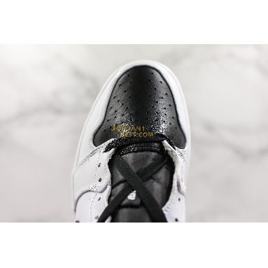 top 3 fake Air Jordan 1 Retro Low GS "White Black" 553560-103 Mens Womens white/black Shoes replicas On Wholesale Sale Online