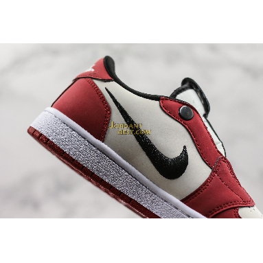 top 3 fake Air Jordan 1 Low Slip "Chicago" BQ8462-601 Mens Womens varsity red/white-black Shoes replicas On Wholesale Sale Online