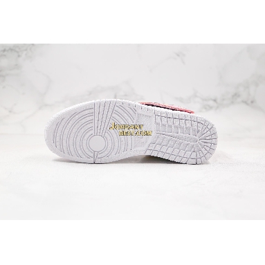 best replicas Air Jordan 1 Mid "Slowpoke Pink" 556298-009 Womens pink/white/black/yellow Shoes replicas On Wholesale Sale Online