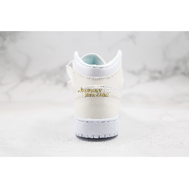 best replicas 2020 Air Jordan 1 Mid "White Ivory" BQ6472-112 Womens white/white Shoes replicas On Wholesale Sale Online