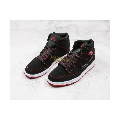 best replicas 2019 Air Jordan 1 Mid "Come Fly With Me" CK5665-062 Mens Womens black/gym red-white Shoes replicas On Wholesale Sale Online