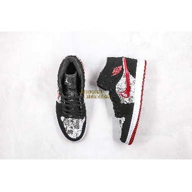 top 3 fake 2019 Air Jordan 1 Mid SE "Air Times" 852542-061 Mens Womens black/gym red-white Shoes replicas On Wholesale Sale Online