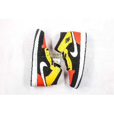 top 3 fake 2019 Air Jordan 1 Mid SE "Amarillo" 852542-087 Mens Womens black/amarillo-white-team orange Shoes replicas On Wholesale Sale Online