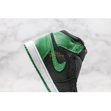 top 3 fake Air Jordan 1 Retro High OG "Pine Green 2.0" 555088-030 Mens black/white-pine green-gym red Shoes replicas On Wholesale Sale Online