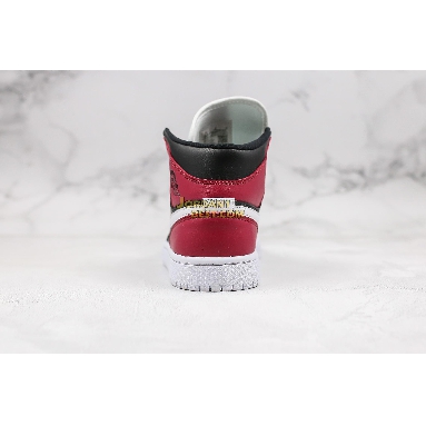 top 3 fake Air Jordan 1 Mid "Noble Red" BQ6472-016 Womens black/white-noble red Shoes replicas On Wholesale Sale Online