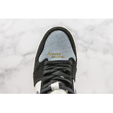 new replicas Air Jordan 1 Mid SE "Satin Smoke Grey" 852542-011 Mens Womens black/anthracite-sail Shoes replicas On Wholesale Sale Online