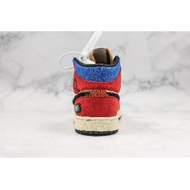best replicas Blue The Great x Air Jordan 1 Mid "Fearless" CU2805-100 Mens Womens blue/red/yellow/green/white/black Shoes replicas On Wholesale Sale Online