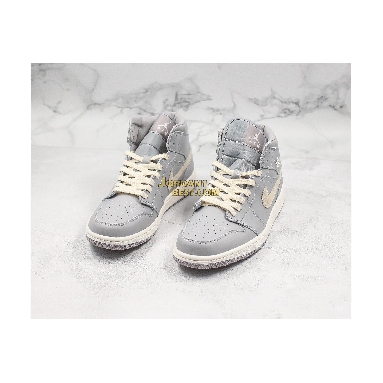 new replicas Air Jordan 1 Mid "Grey Light Bone" CD7240-002 Mens Womens atmosphere grey/pale ivory Shoes replicas On Wholesale Sale Online
