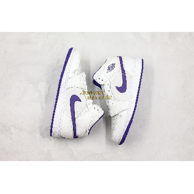 new replicas Air Jordan 1 Retro High GG "White Court Purple" 332148-137 Womens white/crt purple-lt rtr-white Shoes replicas On Wholesale Sale Online