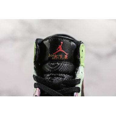 top 3 fake Air Jordan 1 Mid "Glow In The Dark" AV5174-076 Womens black/ember glow-barely volt-light soft pink-jade aura Shoes replicas On Wholesale Sale Online