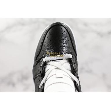 top 3 fake Air Jordan 1 Mid "Maybe I Destroyed the Game" 852542-016 Mens black/white Shoes replicas On Wholesale Sale Online