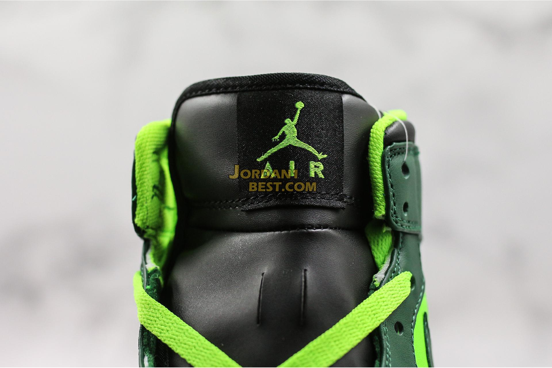 Air Jordan 1 Mid "Green" 852542-300 Mens Womens