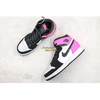 best replicas Air Jordan 1 Retro High GG "Valentines Day" 881426-009 Womens black/black-hyper pink-white Shoes replicas On Wholesale Sale Online