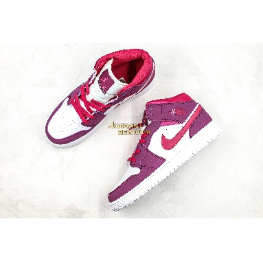 best replicas Air Jordan 1 Mid GS "Rush Pink" 555112-661 Womens true berry/rush pink-white Shoes replicas On Wholesale Sale Online