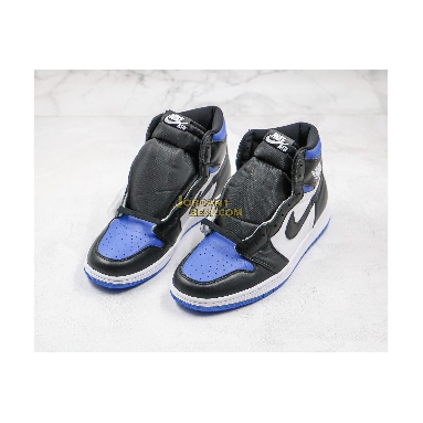 best replicas 2020 Air Jordan 1 Retro High OG "Royal Toe" 555088-041 Mens Womens black/white/game royal/black Shoes replicas On Wholesale Sale Online