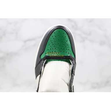 AAA Quality Air Jordan 1 Retro High OG GS "Pine Green" 575441-302 Mens Womens pine green/sail-black Shoes replicas On Wholesale Sale Online