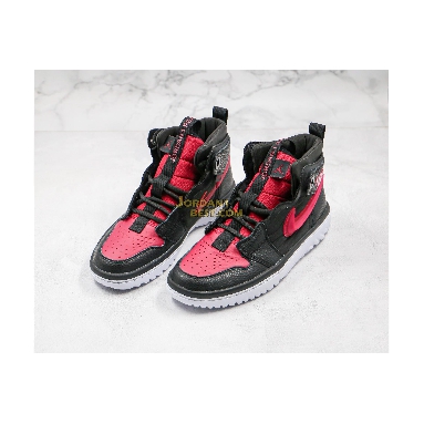 AAA Quality Air Jordan 1 React "Noble Red" AR5321-006 Mens Womens black/white/noble red Shoes replicas On Wholesale Sale Online