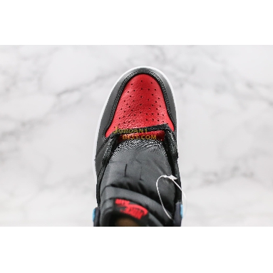 best replicas Air Jordan 1 High OG "UNC To Chicago" CD0461-046 Mens Womens black/dark powder blue/gym red Shoes replicas On Wholesale Sale Online