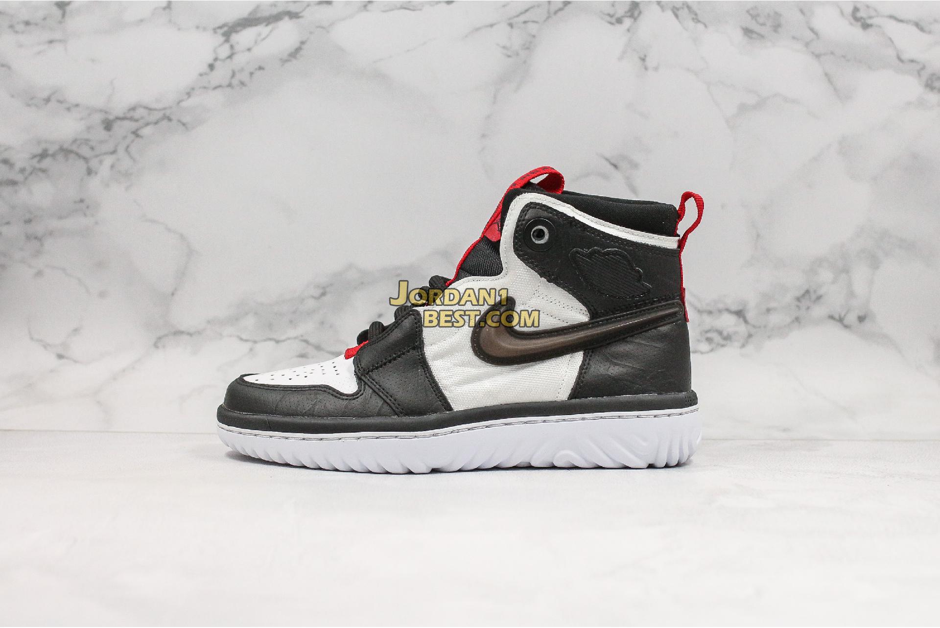 Air Jordan 1 React High "Black White" AR5321-016 Mens