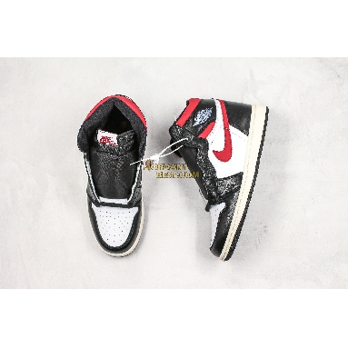 new replicas Air Jordan 1 Retro High OG "Gym Red" 555088-061 Mens black/white-sail-gym red Shoes replicas On Wholesale Sale Online