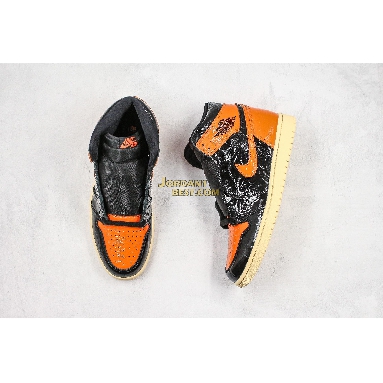 new replicas Air Jordan 1 Retro High OG "Shattered Backboard 3.0" 555088-028 Mens black/pale vanilla-starfish Shoes replicas On Wholesale Sale Online