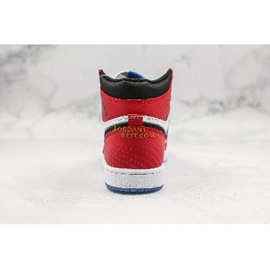 top 3 fake Air Jordan 1 Retro High OG "Origin Story" 555088-602 Mens gym red/white-photo blue-black Shoes replicas On Wholesale Sale Online