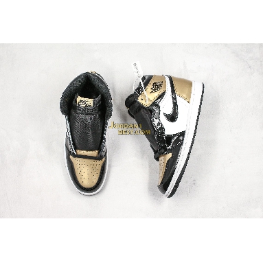 AAA Quality Air Jordan 1 Retro High OG NRG "Gold Top 3" 861428-001 Mens black/black-metallic gold Shoes replicas On Wholesale Sale Online