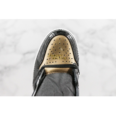 AAA Quality Air Jordan 1 Retro High OG NRG "Gold Top 3" 861428-001 Mens black/black-metallic gold Shoes replicas On Wholesale Sale Online