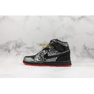 AAA Quality Air Jordan 1 Retro High OG "SP Gina" CD7071-001 Mens black/black-white-varsity red Shoes replicas On Wholesale Sale Online