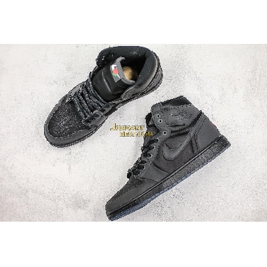 fake Rox Brown x Air Jordan 1 Retro High OG "Black" BV1576-001 Mens Womens black/black-metallic gold Shoes replicas On Wholesale Sale Online