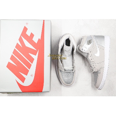 top 3 fake Air Jordan 1 High OG "Japan" DC1788-029 Mens Womens neutral grey/white/metallic silver Shoes
