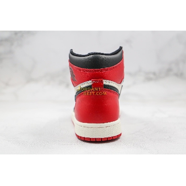 best replicas Air Jordan 1 Retro High OG "Bred Toe" 555088-610 Mens Womens gym red/summit white-black Shoes