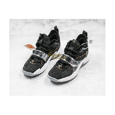 new replicas Jordan Why Not Zer0.3 "The Family" CD3003-001 Mens black/metallic gold-white Shoes