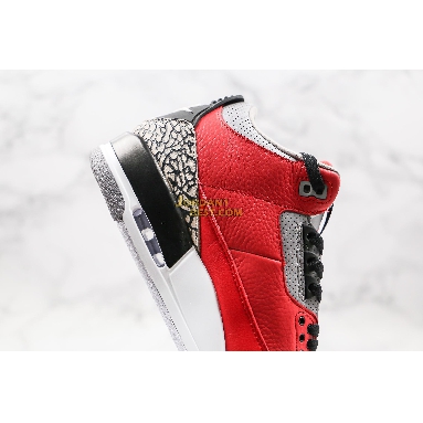 new replicas Air Jordan 3 Retro SE "Unite" CK5692-600 Mens fire red/fire red/cement grey/black Shoes
