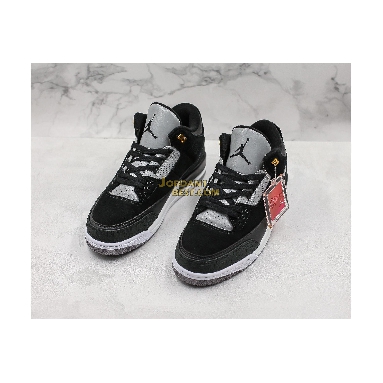 top 3 fake Air Jordan 3 Retro Tinker SP "Black Cement" CK4348-007 Mens black/cement grey-metallic gold Shoes