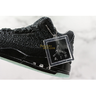 new replicas Air Jordan 3 Retro Flyknit "Black" AQ1005-001 Mens black/anthracite-black Shoes