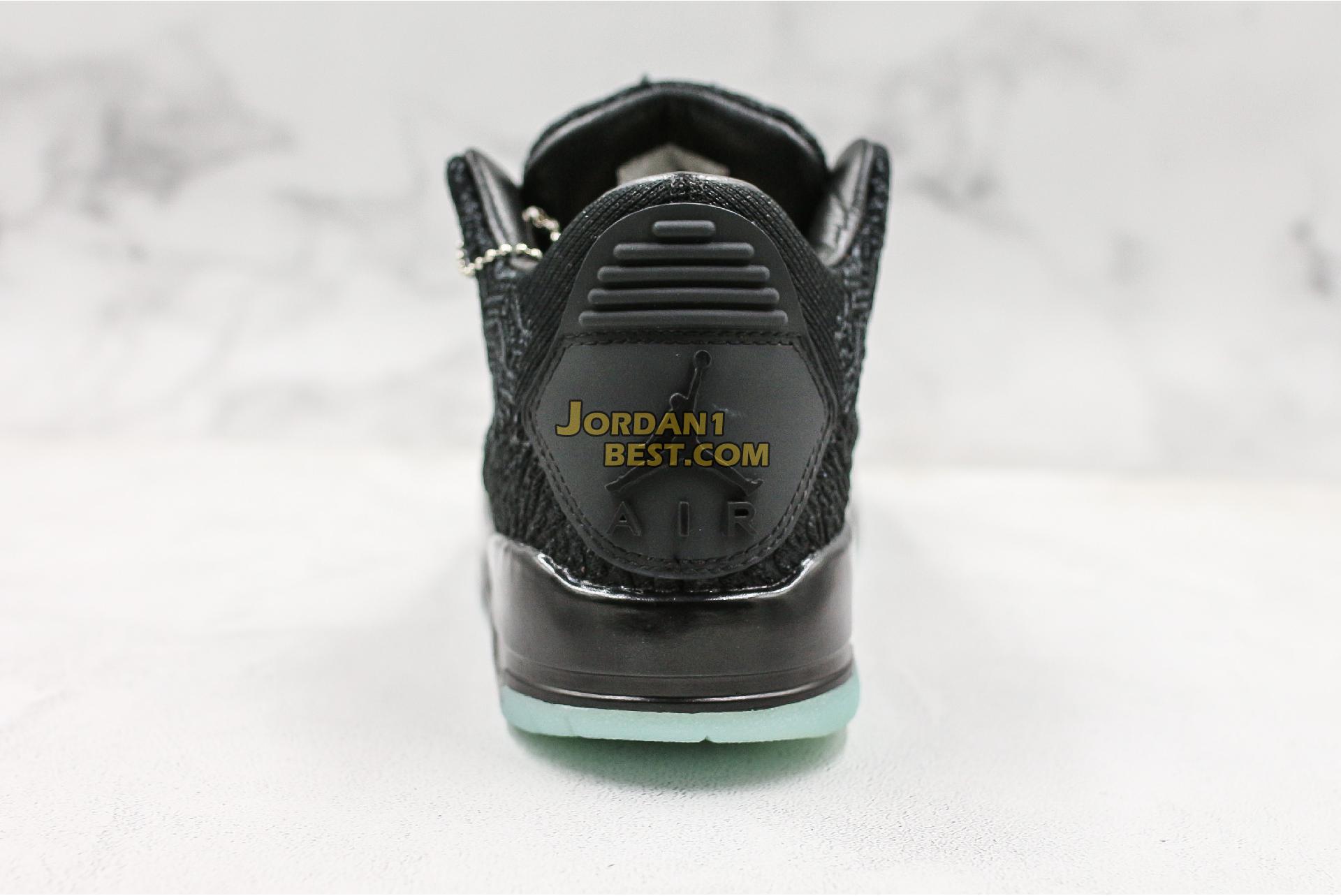 Air Jordan 3 Retro Flyknit "Black" AQ1005-001 Mens