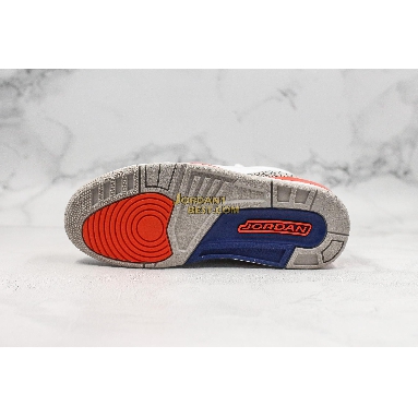 top 3 fake Air Jordan 3 Retro "Knicks" 136064-148 Mens white/old royal-university orange-tech grey Shoes